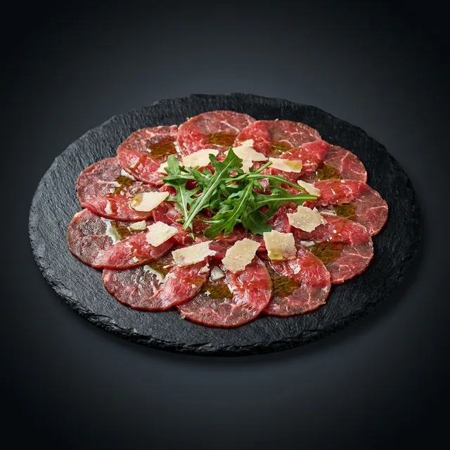 Carpaccio de zébu — Chez Bidul & Truc