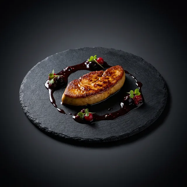 Foie gras poêlé — Chez Bidul & Truc