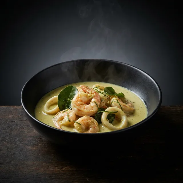 Crevette ou calamar sauce — Chez Bidul & Truc